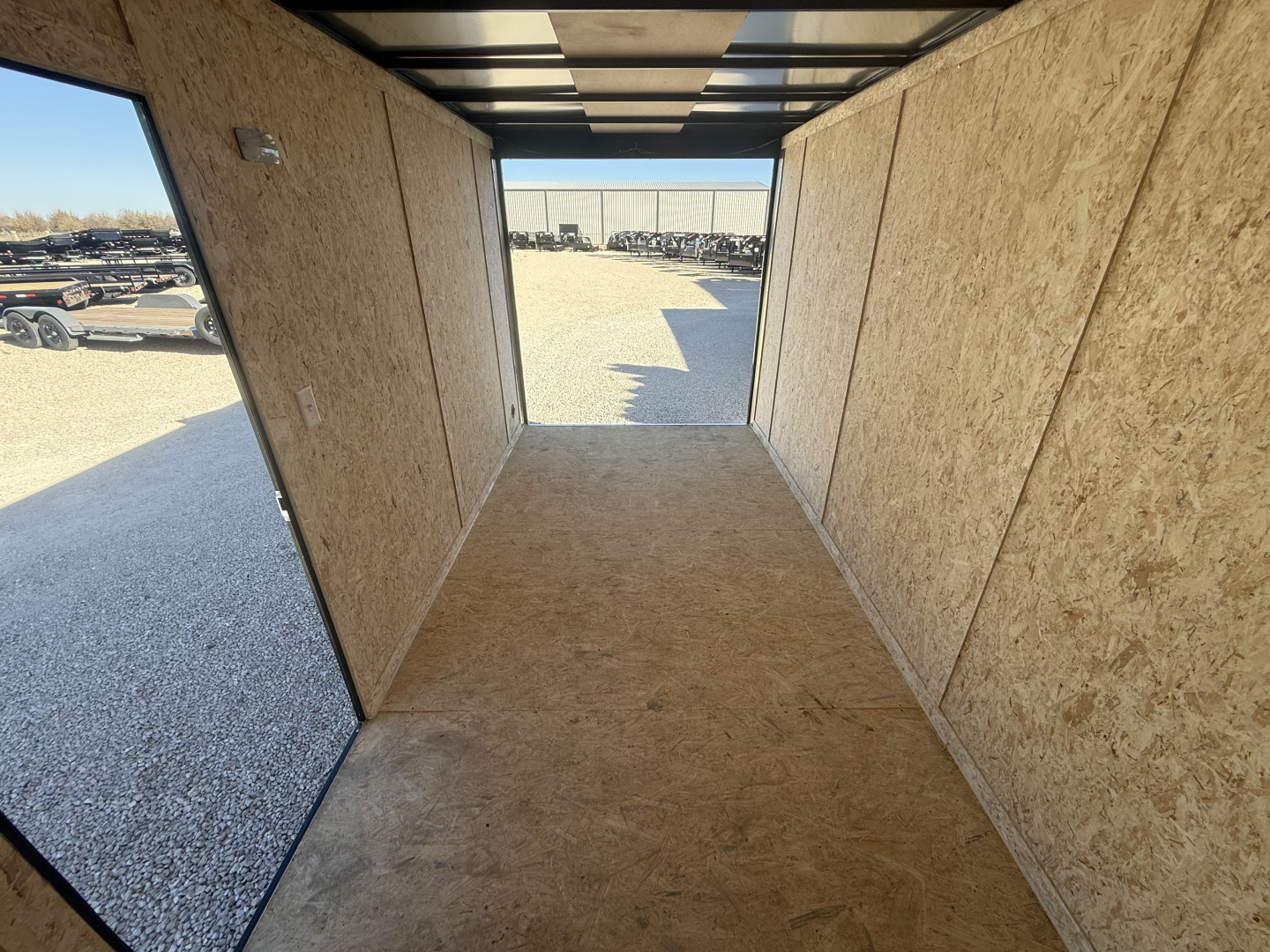 New 2026 Compass 7'x14' Enclosed Cargo Trailer - Indigo DLX