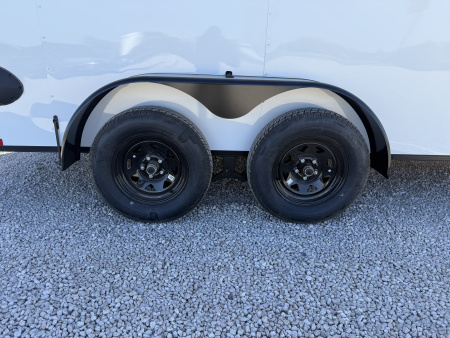 New 2026 Compass 7'x14' Enclosed Cargo Trailer - Indigo DLX