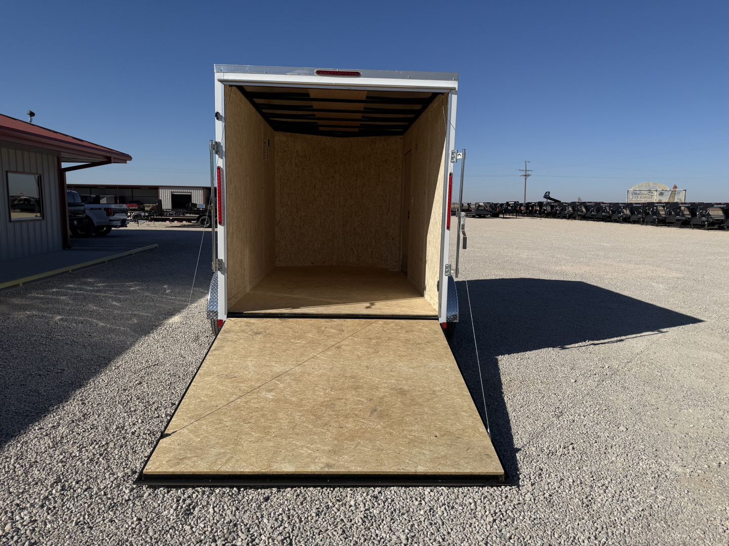 New 2026 Compass 7'x12' Enclosed Cargo Trailer - Indigo DLX