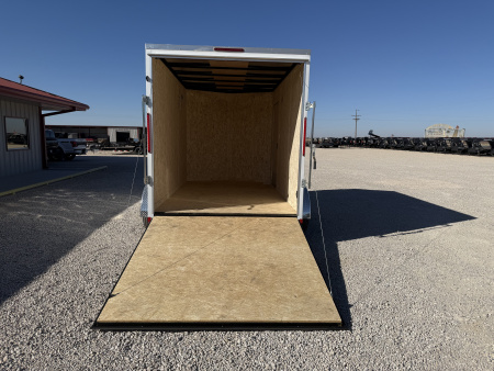 New 2026 Compass 7'x12' Enclosed Cargo Trailer - Indigo DLX