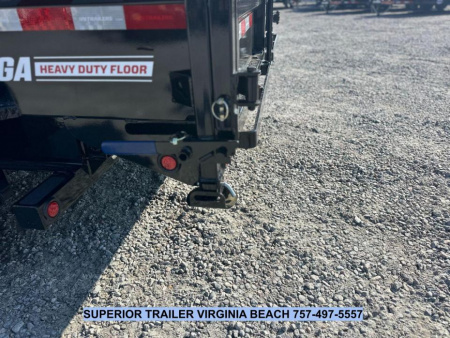 New 2026 PJ Trailers 7X14 DT1 15.4K Low Pro Telescopic Dump Trailer