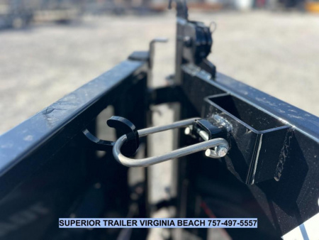 New 2026 PJ Trailers 7X14 DT1 15.4K Low Pro Telescopic Dump Trailer