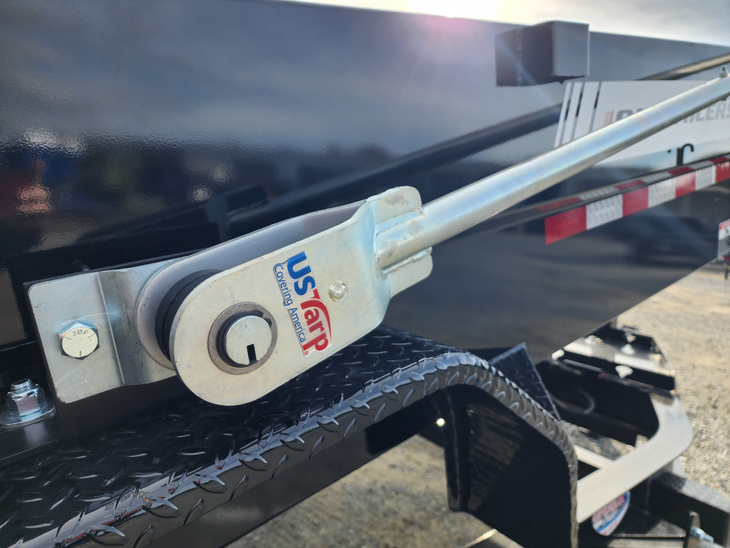 New 2026 PJ Trailers 7X14 DT1 15.4K Low Pro Telescopic Dump Trailer w/ Voyager Pkg