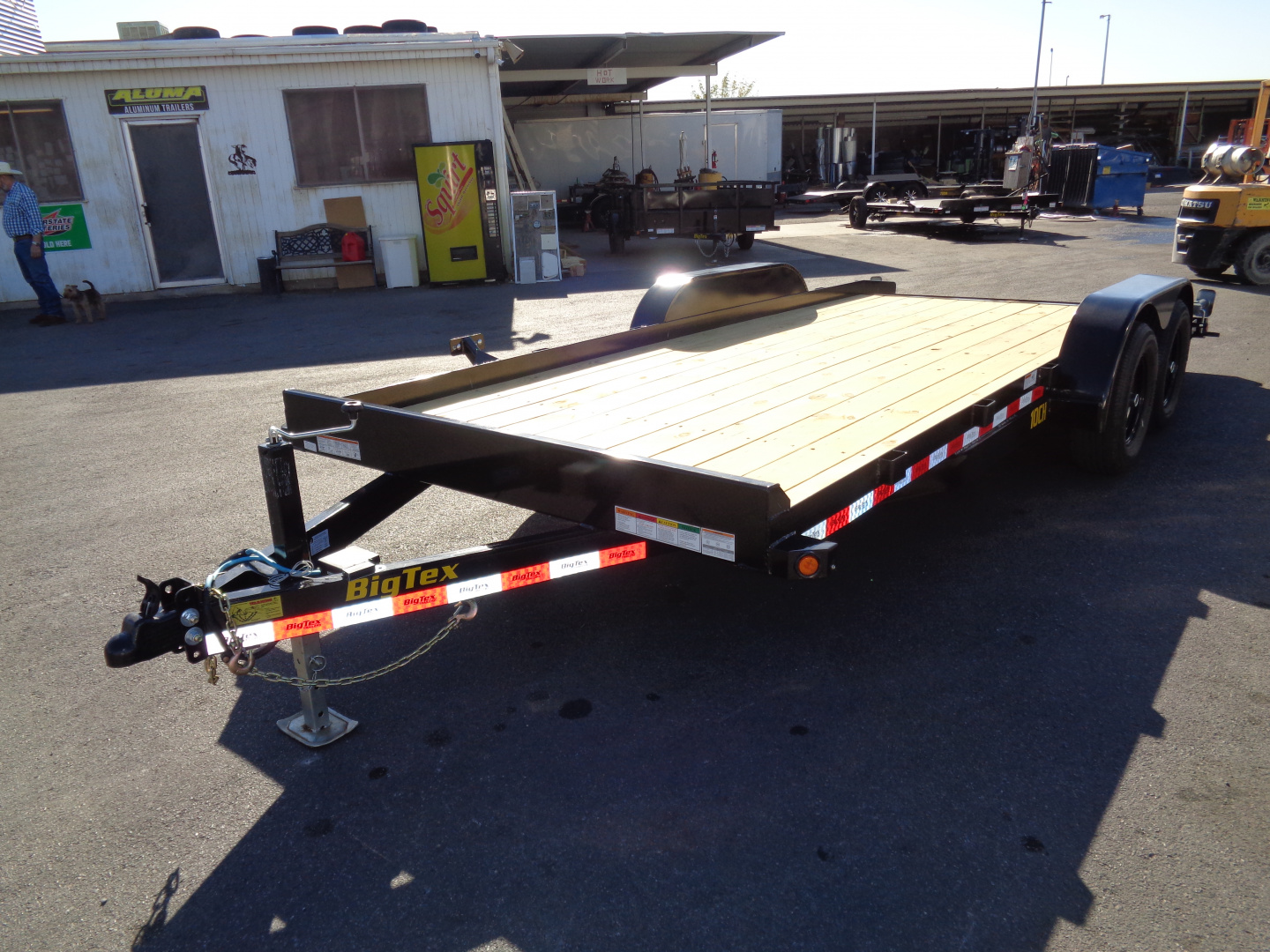 New 2026 Big Tex Trailer * 10CH-18 DT * 18Ft 10K Tandem Axle Dove Tail Car Hauler
