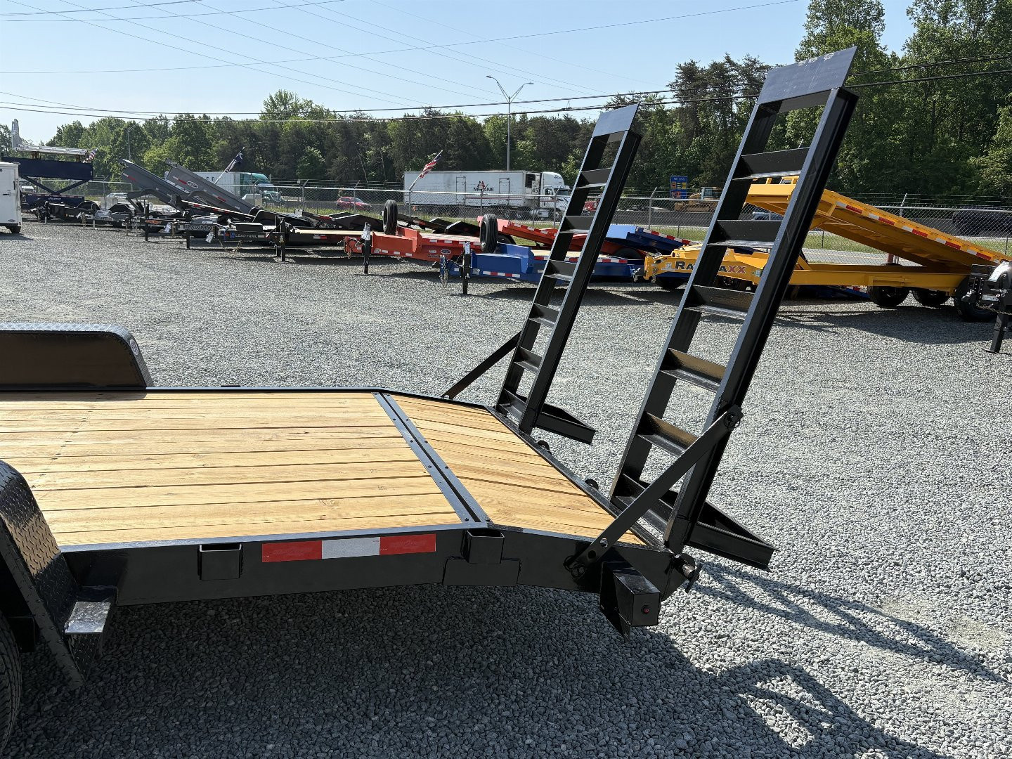 New 2026 Down 2 Earth Trailers 20ft 10K w/ Fold Up Ramps Equipment Trailer