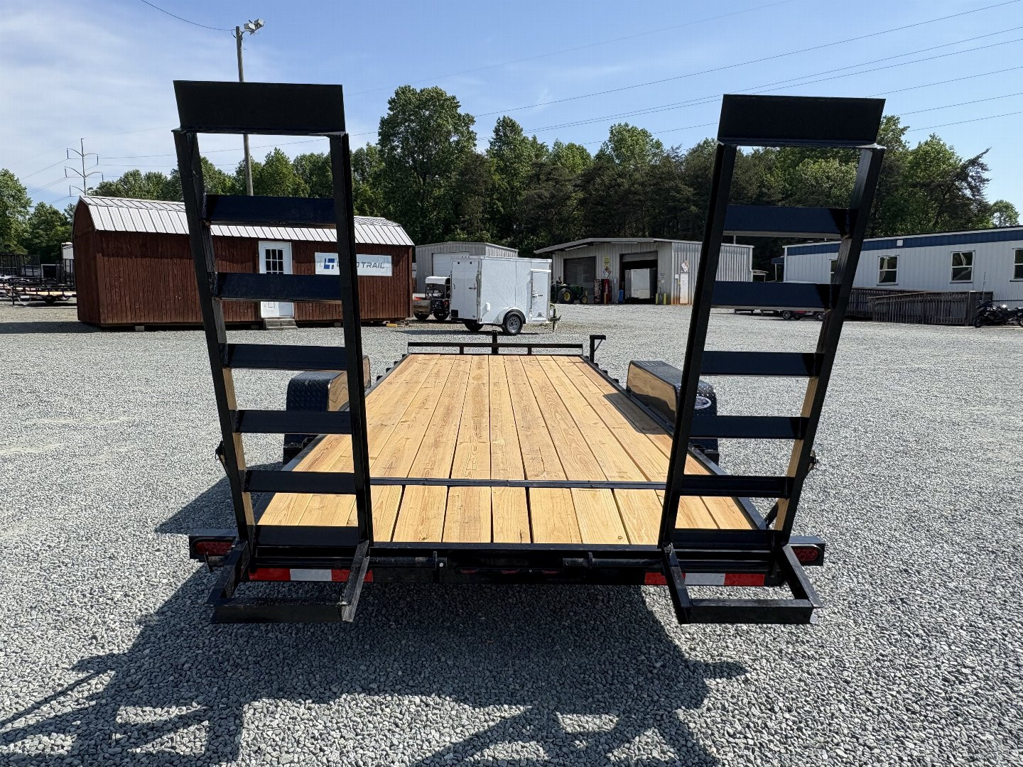 New 2026 Down 2 Earth Trailers 20ft 10K w/ Fold Up Ramps Equipment Trailer