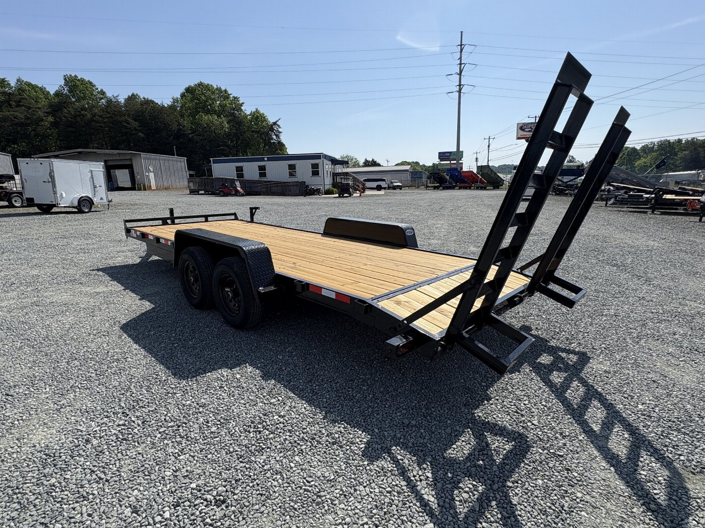 New 2026 Down 2 Earth Trailers 20ft 10K w/ Fold Up Ramps Equipment Trailer