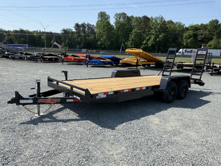 New 2026 Down 2 Earth Trailers 20ft 10K w/ Fold Up Ramps Equipment Trailer