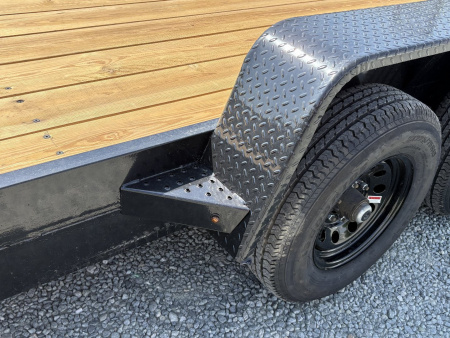 New 2026 Down 2 Earth Trailers 20ft 10K w/ Fold Up Ramps Equipment Trailer