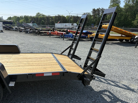 New 2026 Down 2 Earth Trailers 20ft 10K w/ Fold Up Ramps Equipment Trailer