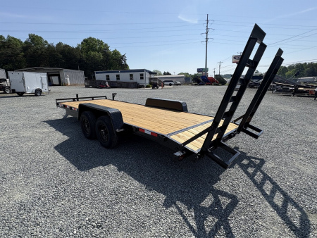 New 2026 Down 2 Earth Trailers 20ft 10K w/ Fold Up Ramps Equipment Trailer