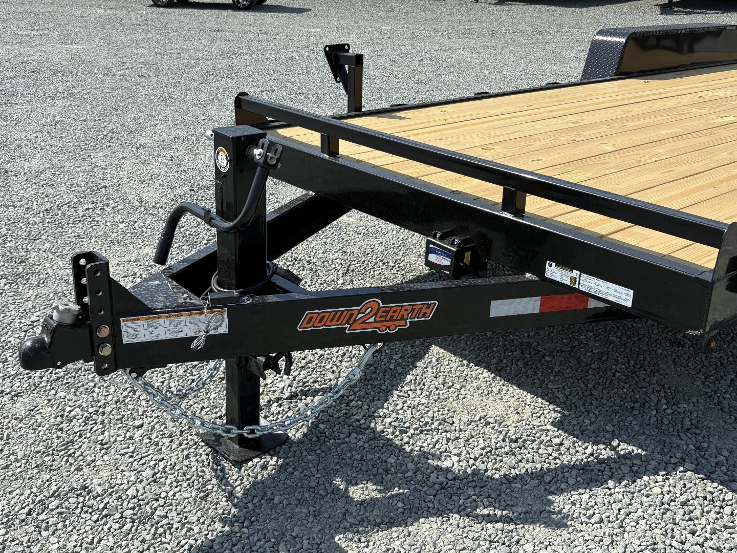 New 2026 Down 2 Earth Trailers 20ft 14K w/ Fold Up Ramps Equipment Trailer