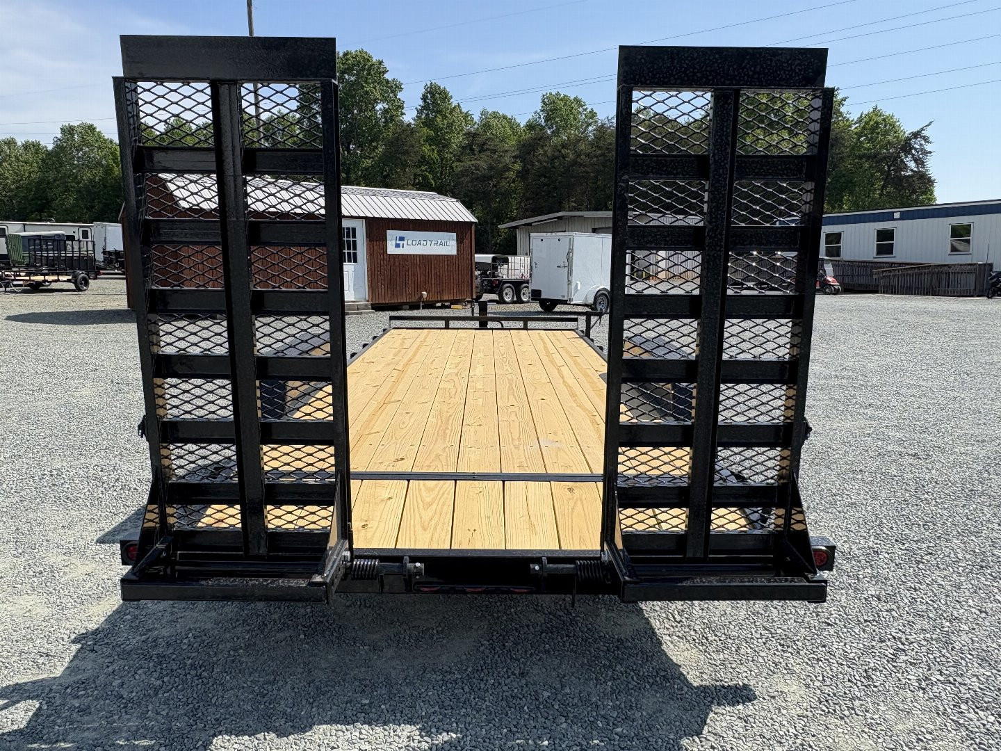 New 2026 Down 2 Earth Trailers 20ft 14K w/ Fold Up Ramps Equipment Trailer