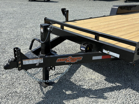 New 2026 Down 2 Earth Trailers 20ft 14K w/ Fold Up Ramps Equipment Trailer