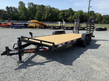 New 2026 Down 2 Earth Trailers 20ft 14K w/ Fold Up Ramps Equipment Trailer
