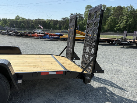 New 2026 Down 2 Earth Trailers 20ft 14K w/ Fold Up Ramps Equipment Trailer