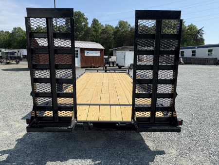 New 2026 Down 2 Earth Trailers 20ft 14K w/ Fold Up Ramps Equipment Trailer