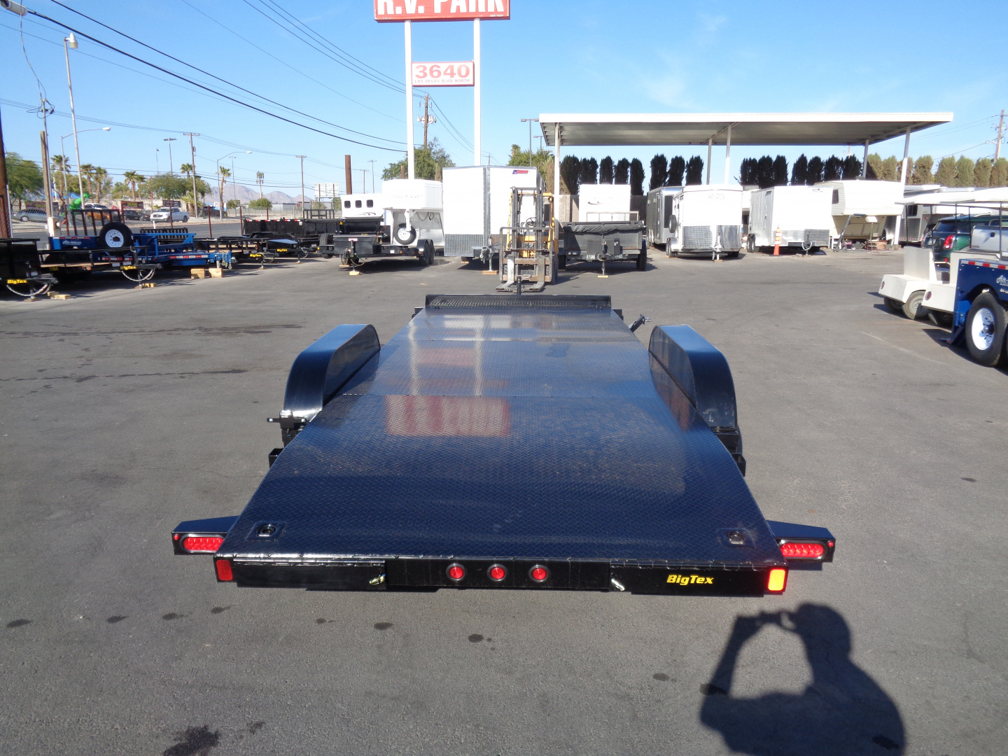 New 2026 Big Tex Trailers * 70DM-20 * 20Ft Tandem Axle Steel Diamond Back 7k Car Hauler