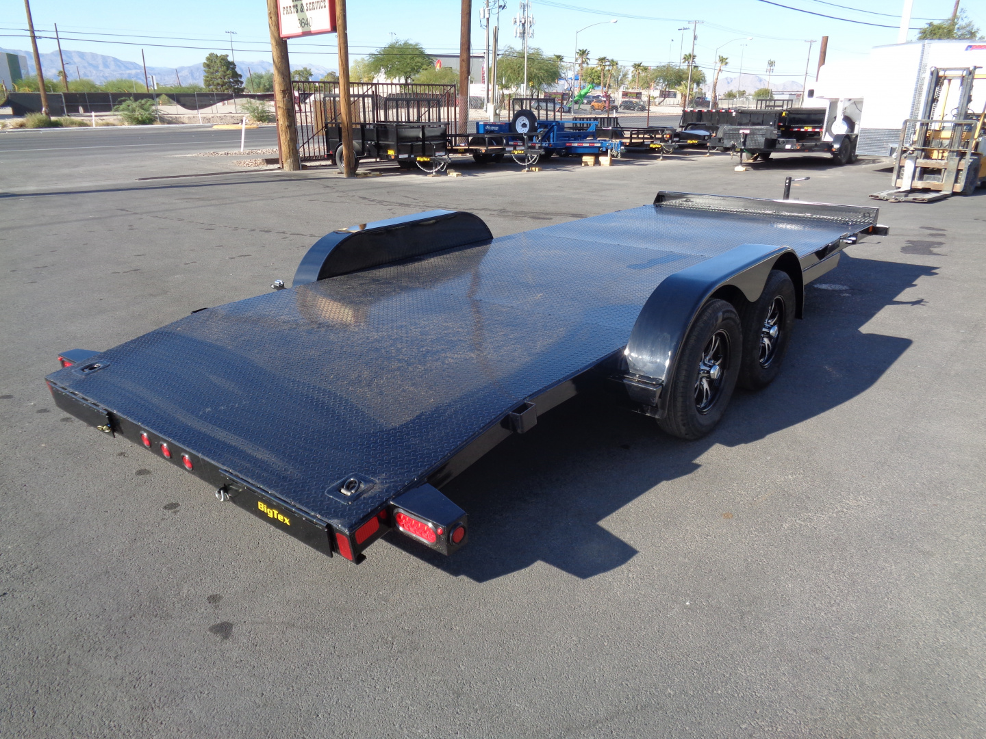 New 2026 Big Tex Trailers * 70DM-20 * 20Ft Tandem Axle Steel Diamond Back 7k Car Hauler