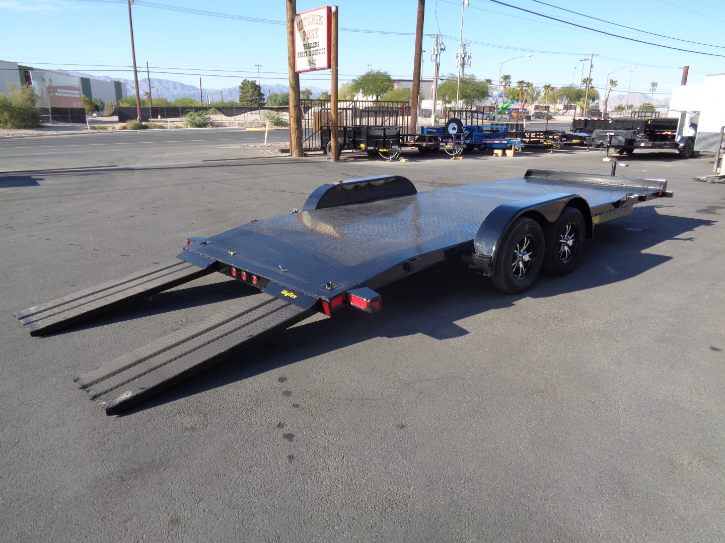 New 2026 Big Tex Trailers * 70DM-20 * 20Ft Tandem Axle Steel Diamond Back 7k Car Hauler