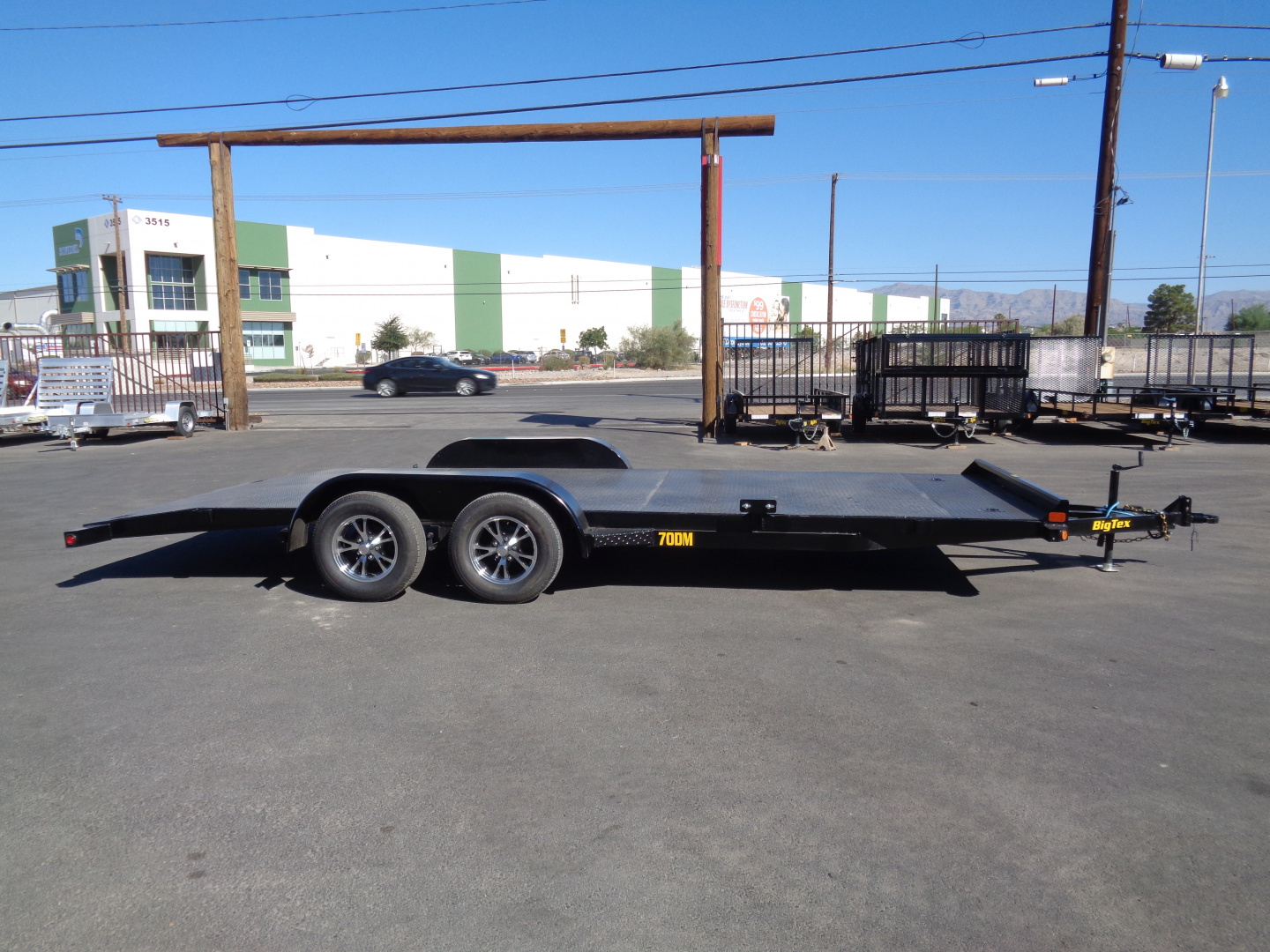 New 2026 Big Tex Trailers * 70DM-20 * 20Ft Tandem Axle Steel Diamond Back 7k Car Hauler