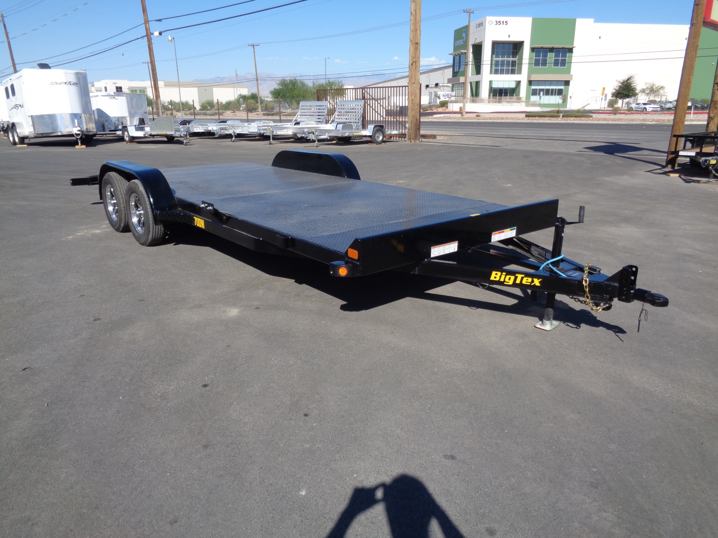 New 2026 Big Tex Trailers * 70DM-20 * 20Ft Tandem Axle Steel Diamond Back 7k Car Hauler