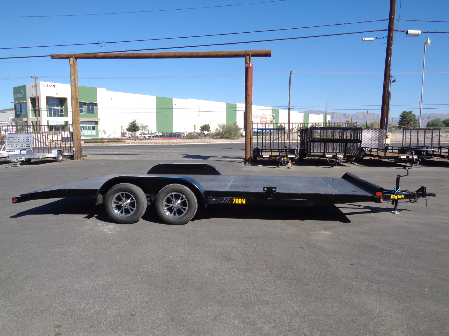 New 2026 Big Tex Trailers * 70DM-20 * 20Ft Tandem Axle Steel Diamond Back 7k Car Hauler