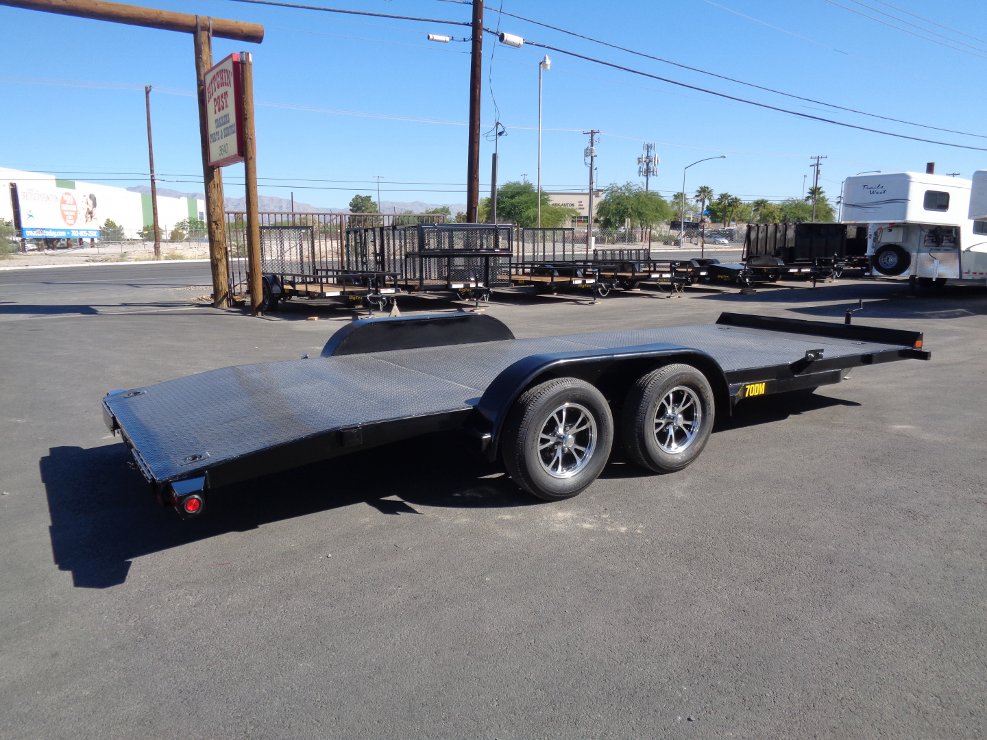 New 2026 Big Tex Trailers * 70DM-20 * 20Ft Tandem Axle Steel Diamond Back 7k Car Hauler