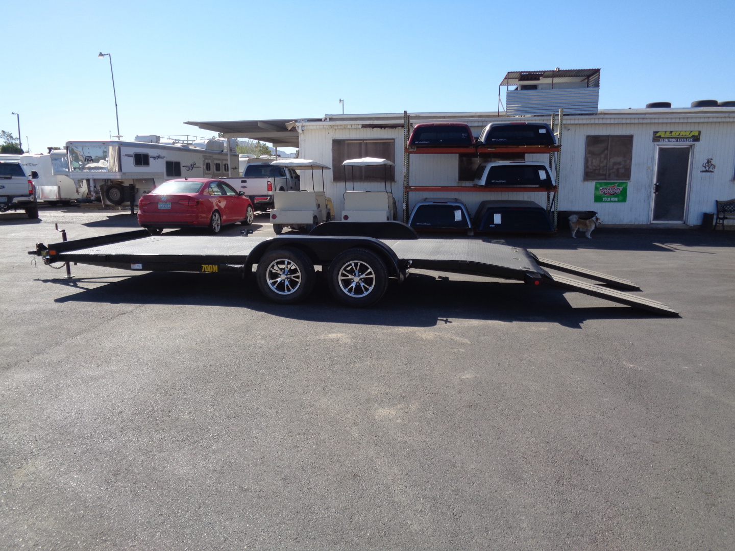 New 2026 Big Tex Trailers * 70DM-20 * 20Ft Tandem Axle Steel Diamond Back 7k Car Hauler