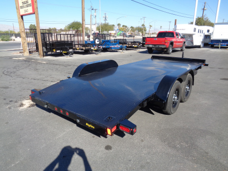 New 2026 Big Tex Trailers * 70DM-18 * 18Ft Tandem Axle Steel Diamond Back 7k Car Hauler