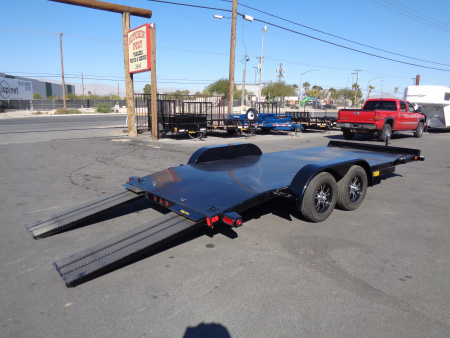 New 2026 Big Tex Trailers * 70DM-18 * 18Ft Tandem Axle Steel Diamond Back 7k Car Hauler