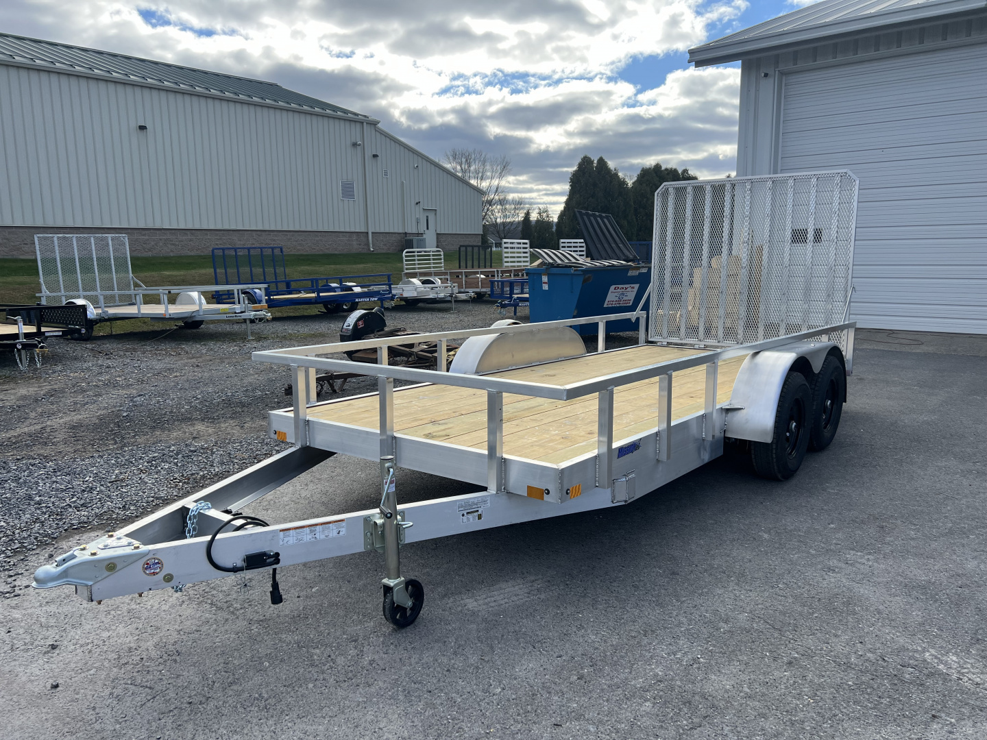 New 2026 Mission 6.5x16 10K Landscape Trailer