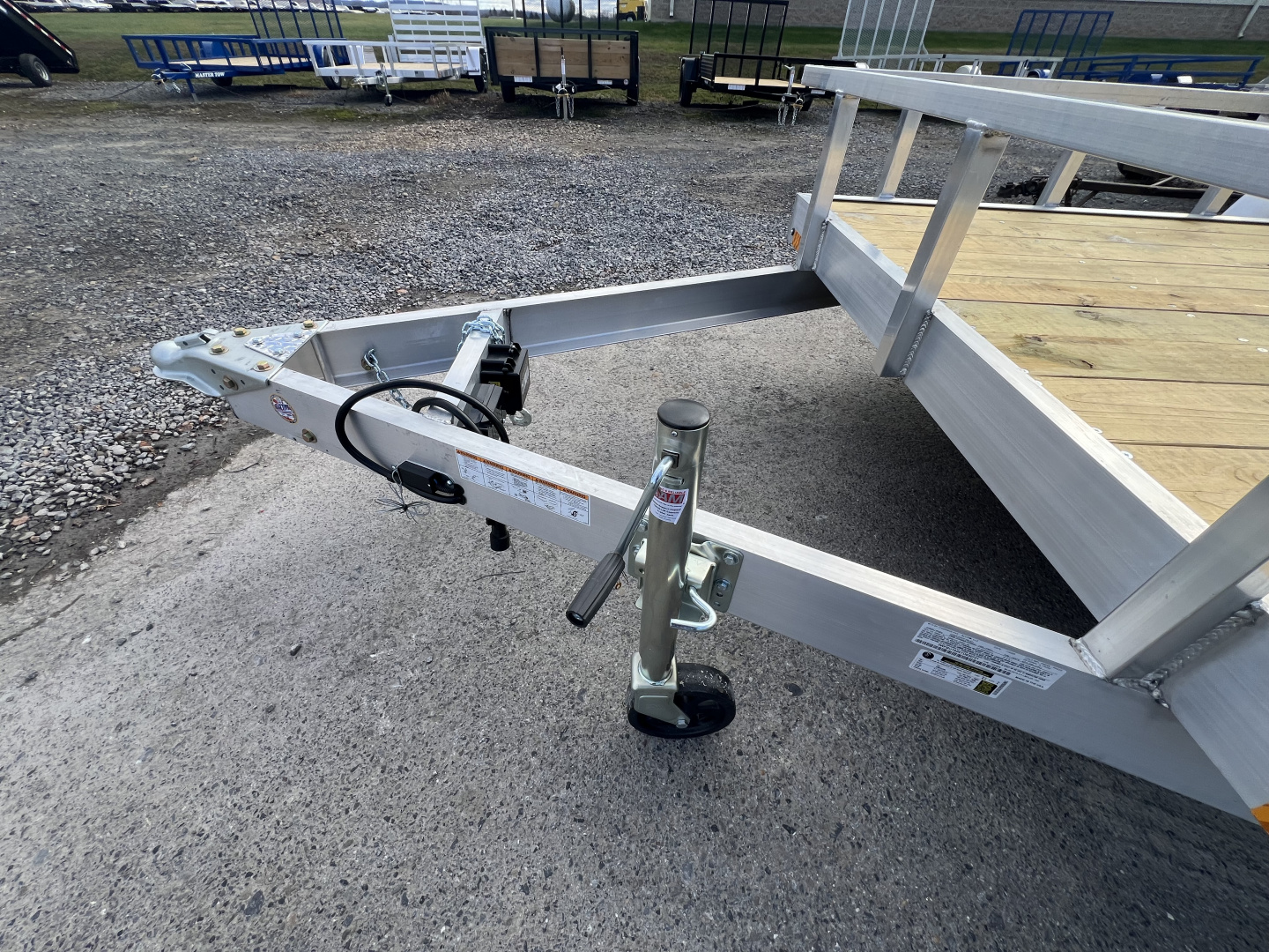 New 2026 Mission 6.5x16 10K Landscape Trailer