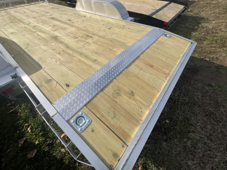 New 2026 Mission 7x18 10K Wood Deck Car Hauler