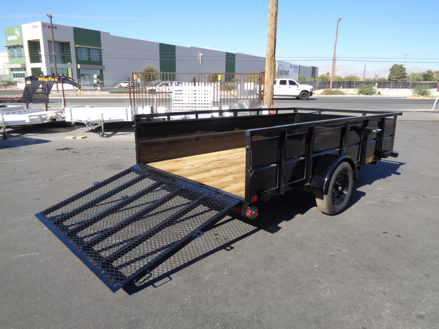 New 2026 Big Tex Trailers * 35SV-12 * 12Ft Single Axle Vanguard Landscape Trailer