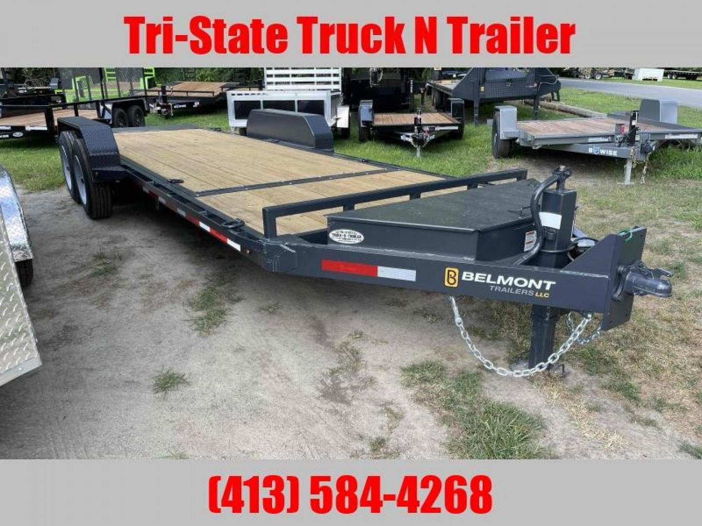 New 2026 Belmont 22' Tilt trailer 17,600 GVW
