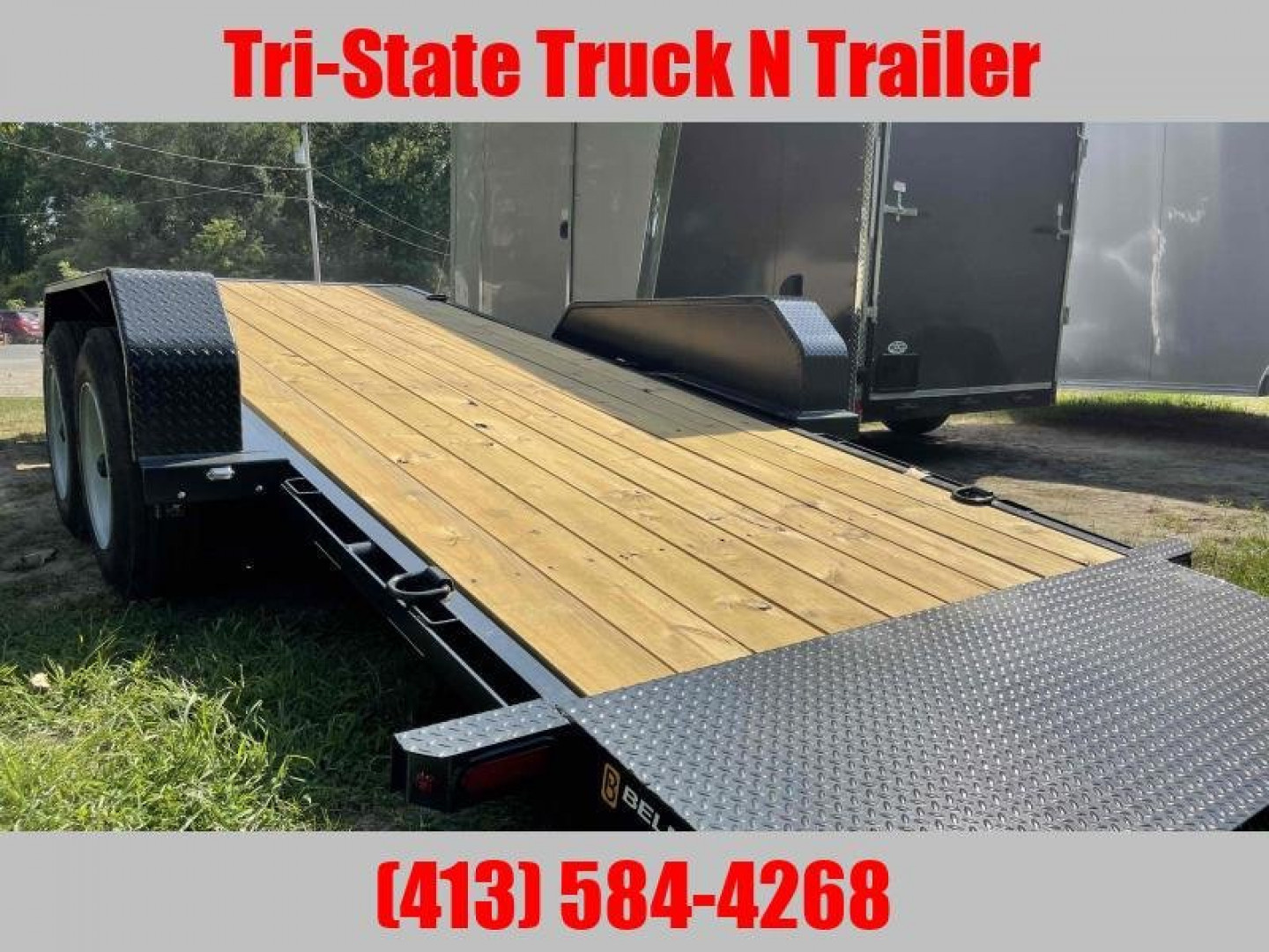 New 2026 Belmont 22' Tilt trailer 17,600 GVW