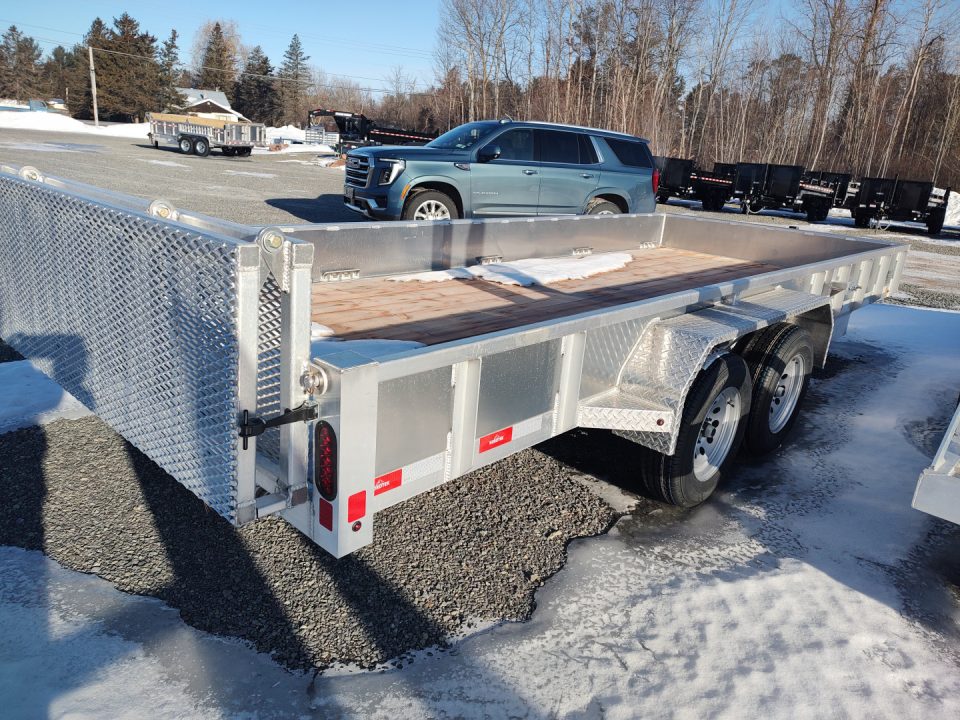 New 2026 Nordtek 7X18 7K Aluminum Utility Utility Trailer