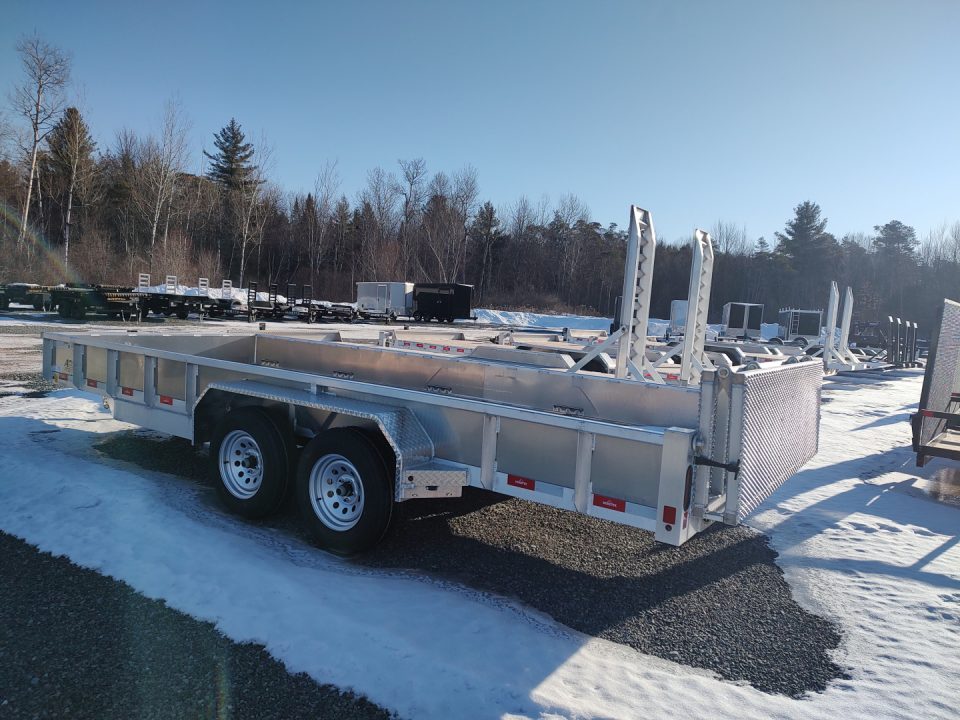 New 2026 Nordtek 7X18 7K Aluminum Utility Utility Trailer