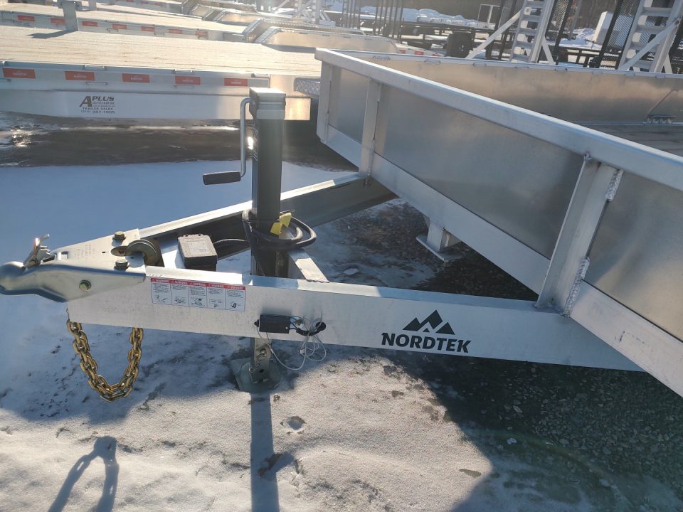 New 2026 Nordtek 7X18 7K Aluminum Utility Utility Trailer