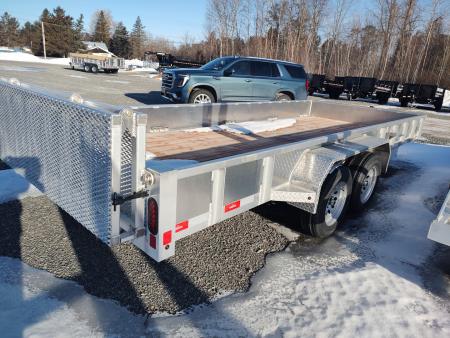 New 2026 Nordtek 7X18 7K Aluminum Utility Utility Trailer