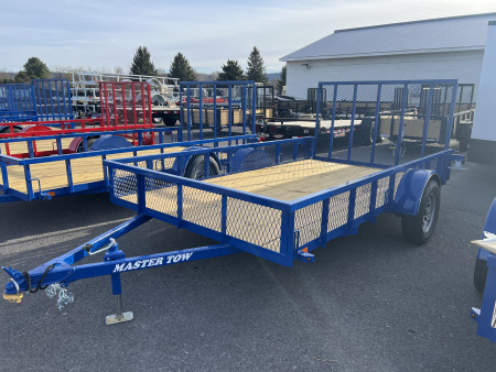 New 2026 Master Tow 6.10X12 3K Tube Top Utility Trailer