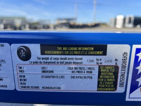 New 2026 Master Tow 4x8 3K Utility Trailer