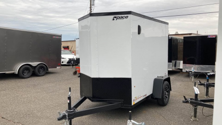 New 2026 Pace American 5x8 Cargo / Enclosed Trailer