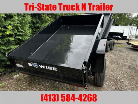 New 2026 BWISE 5x8 5k GVW Dump trailer