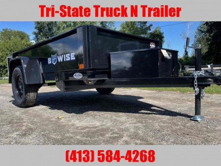 New 2026 BWISE 5x8 dump trailer