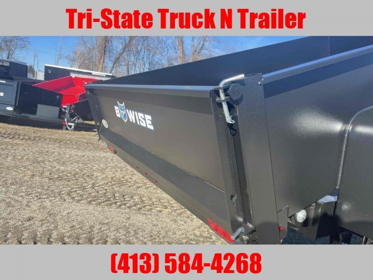 New 2026 BWISE 6x10 Dump trailer