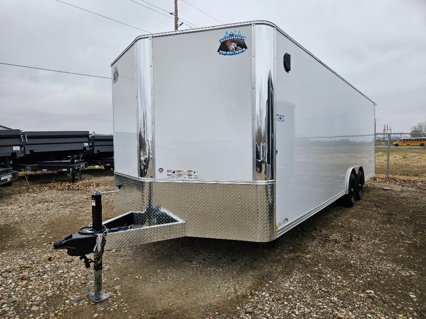 New 2026 Big Horn Trailer 8.5'x24' Contractor