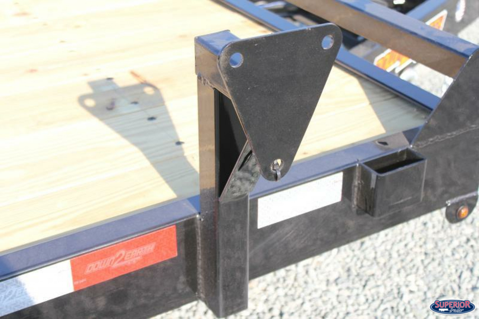 New 2026 Down 2 Earth Trailers 18ft 14K w/ Fold Up Ramps Equipment Trailer