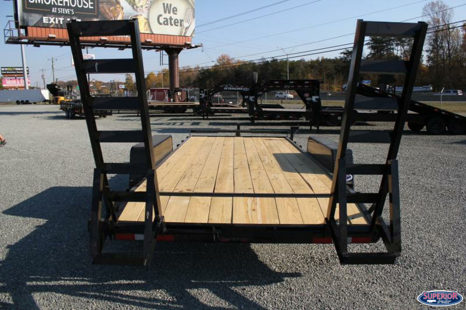 New 2026 Down 2 Earth Trailers 18ft 14K w/ Fold Up Ramps Equipment Trailer